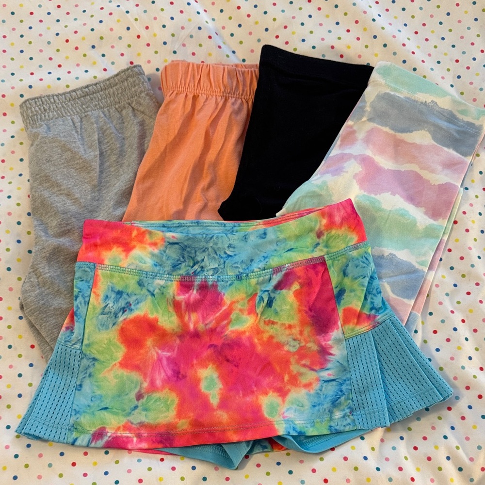 Colorful Kids Shorts EUC and NWOT